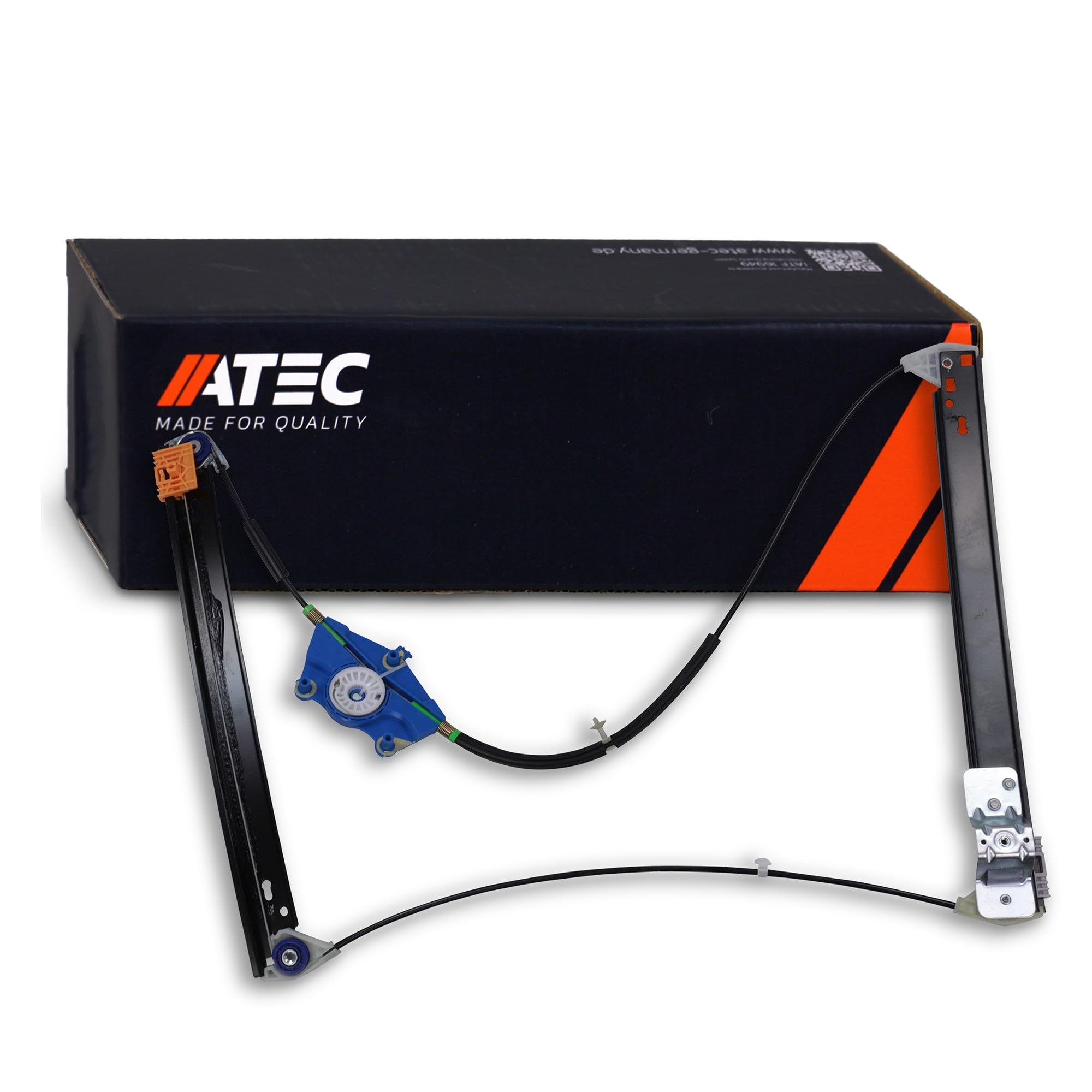 ATEC Germany 1x Elevalunas eléctrico delantero derecho Compatible con AUDI A4 B6 (8E2), A4 B6 Avant (8E5), A4 B7 (8EC), A4 B7 Avant (8ED), SEAT EXEO (3R2), EXEO ST (3R5)