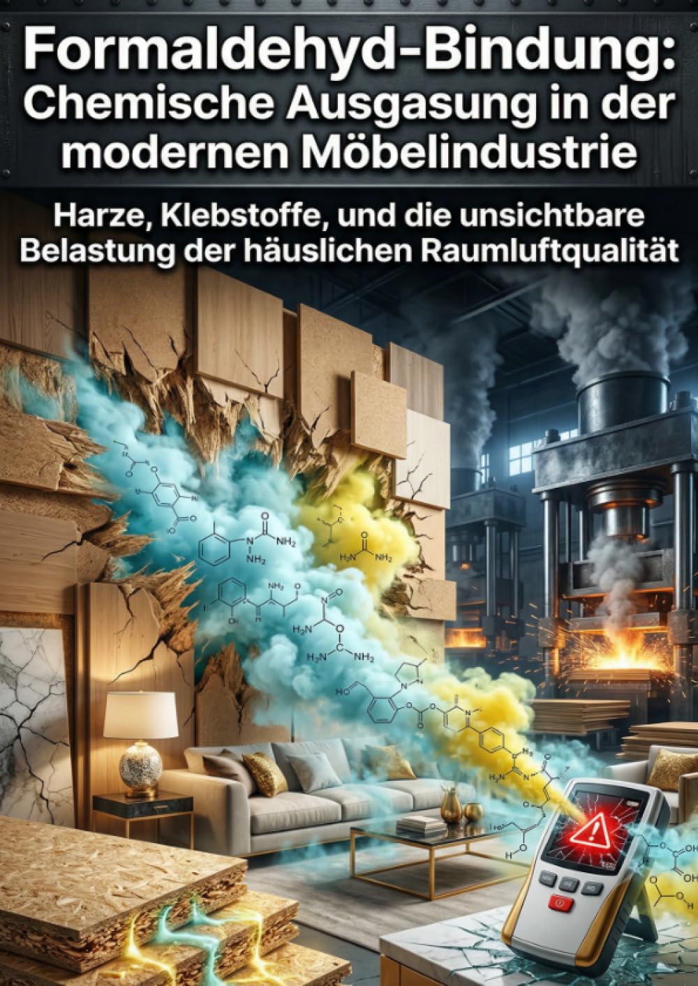 Formaldehyd-Bindung: Chemische Ausgasung in der modernen Möbelindustrie: Harze, Klebstoffe, und die unsichtbare Belastung der häuslichen Raumluftqualität