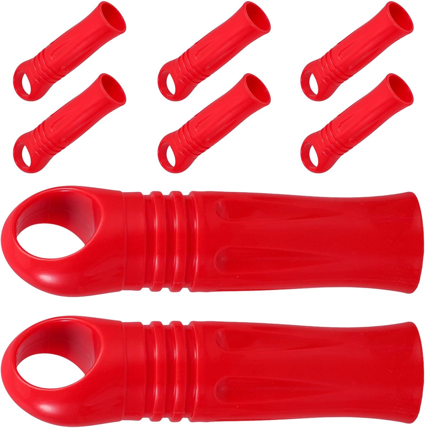 VICASKY 8pcs Mop Stick End Cap Replacement Handle Grip for 25mm Handles