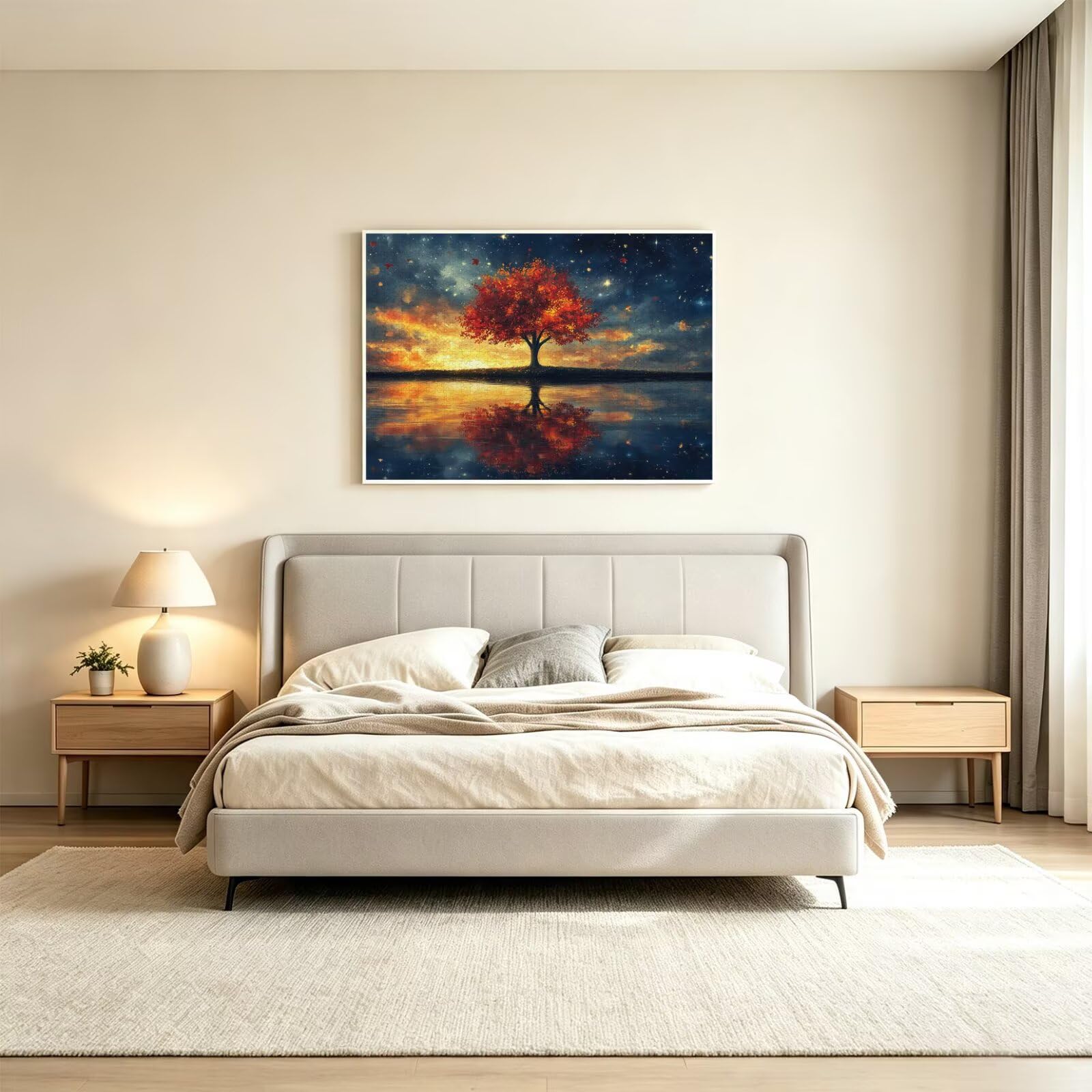 Puzzle dla dorosłych 6000, drzewo krajobrazowe, 179 x 105 cm, n-332