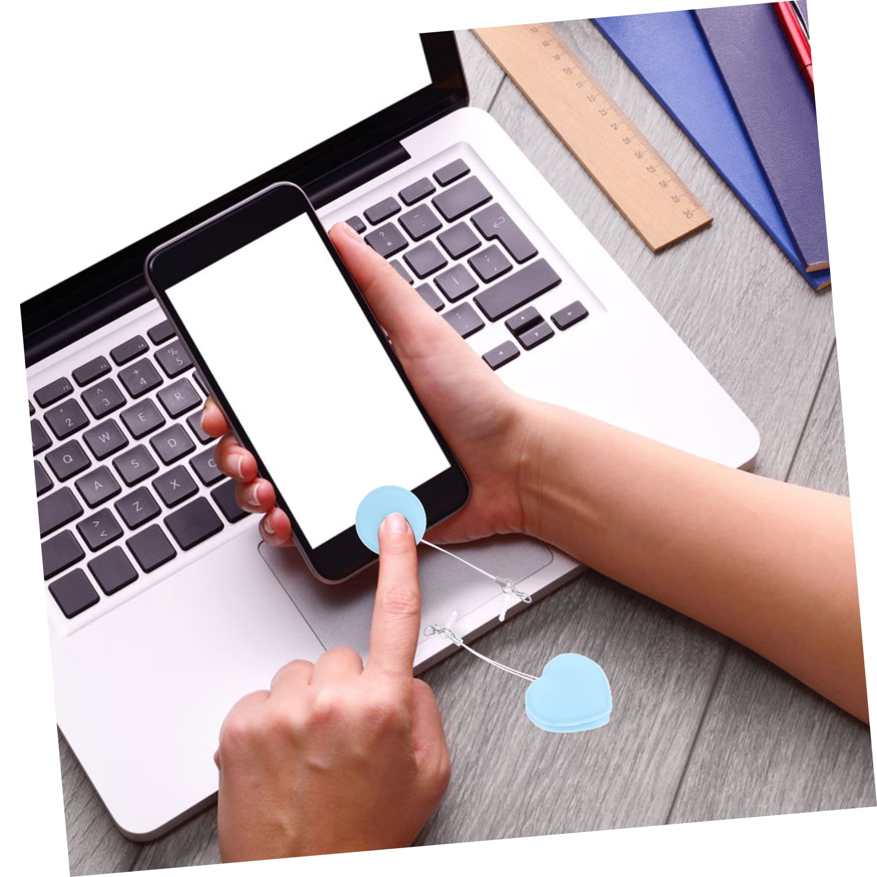 Healvian 10pezzi Kit Pulizia Schermi e Lenti Panni Microfibra per Smartphone Computer e Occhiali Accessori Pratici e Riutilizzabili Design con Decorazione Corda