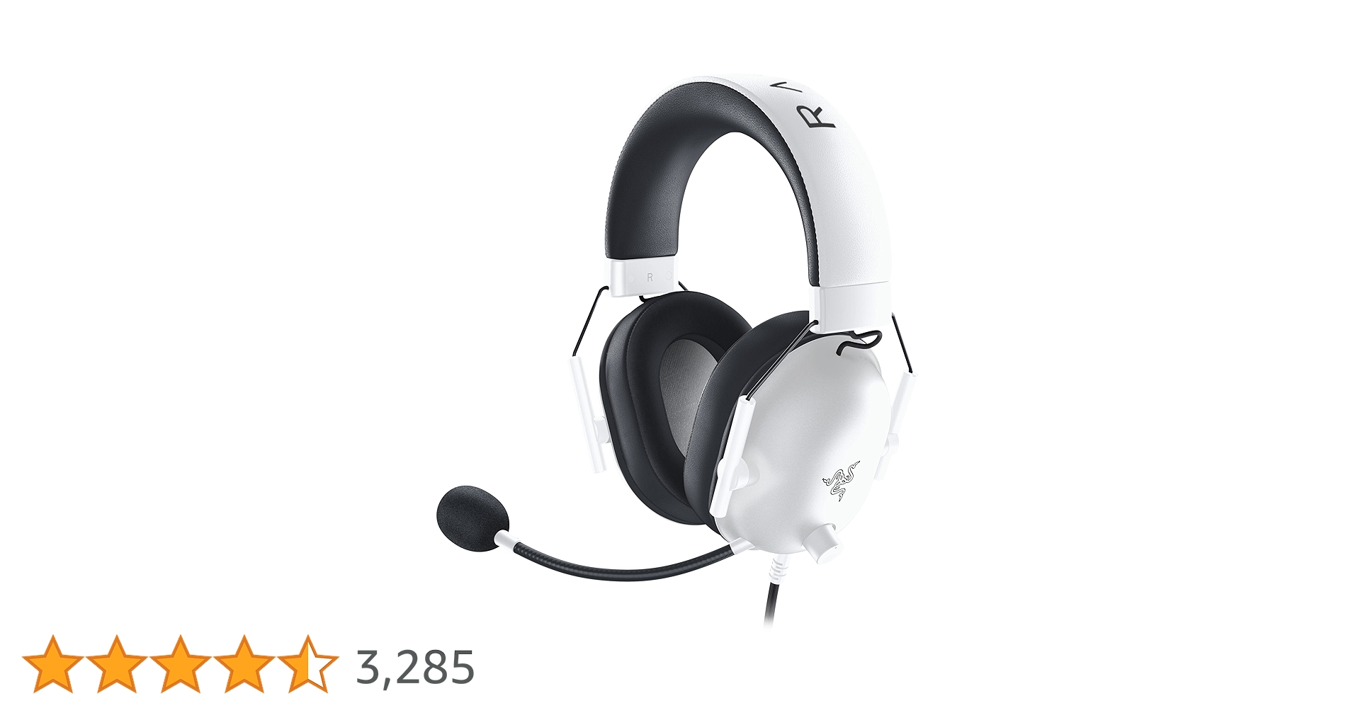 Amazon.co.jp: Razer BlackShark V2 X White ゲーミングヘッドセット