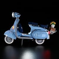 Vista 4 de LIGHTAILING Led Light for Lego 10298 Vespa 125 Building Blocks Model - NOT Included The Model Set