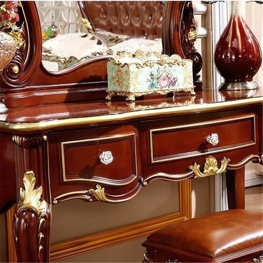 Dressing Table Vanity Female Bedroom Master Princess Classical Palace