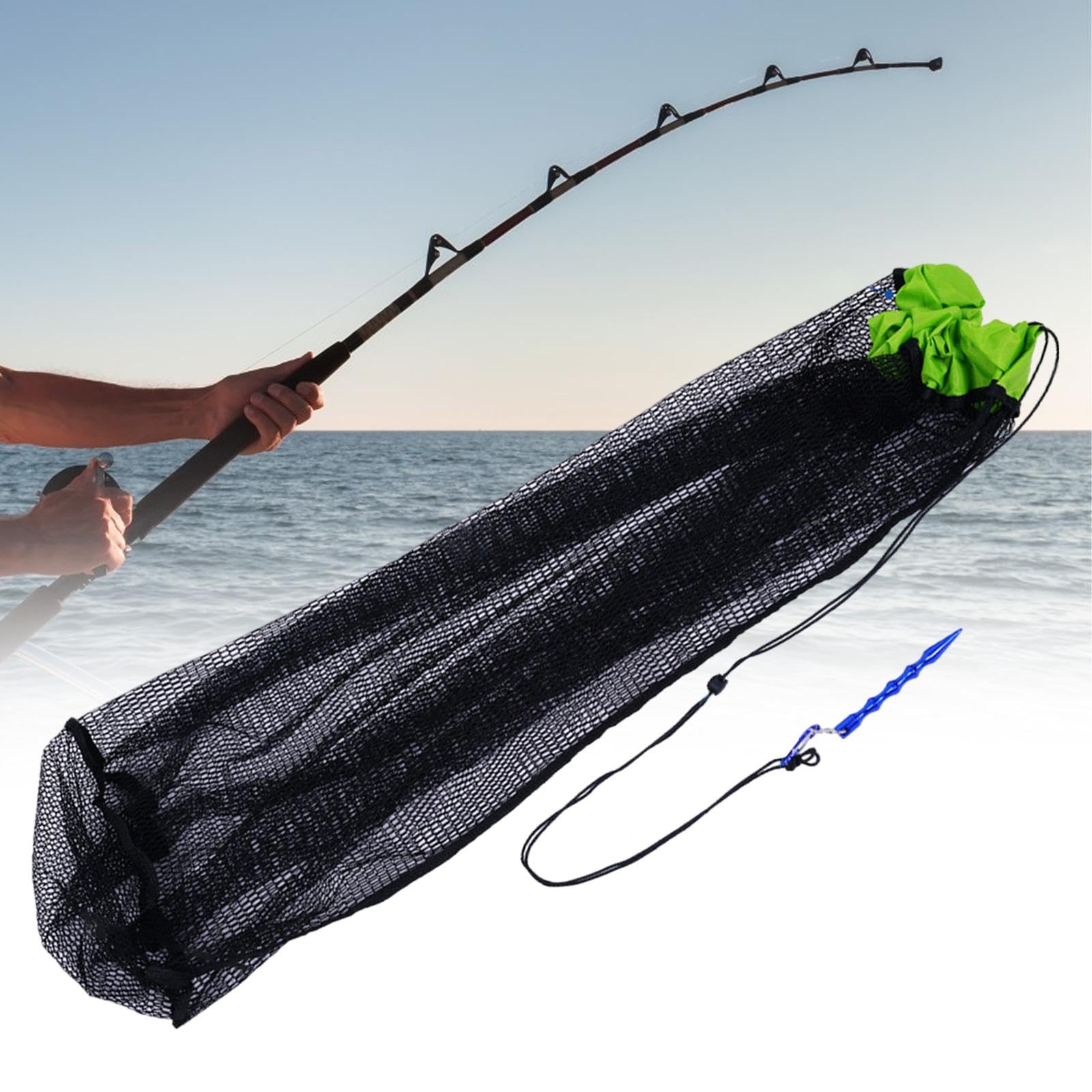 Seau De Pêche Multifonction 5 En 1 En EVA - Étui étanche Grande Capacité - Pour Pêche, Camping, Bateau