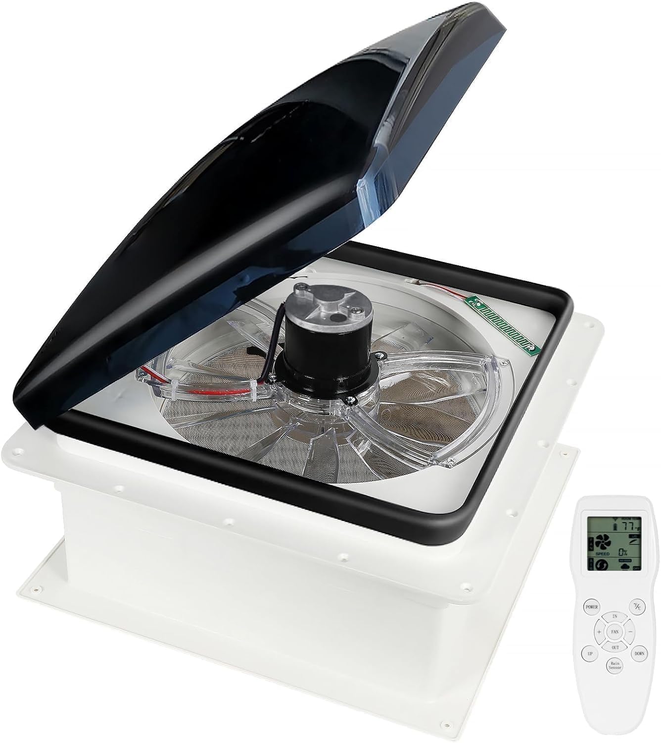 Upgraded Remote Control RV Roof Vent Fan