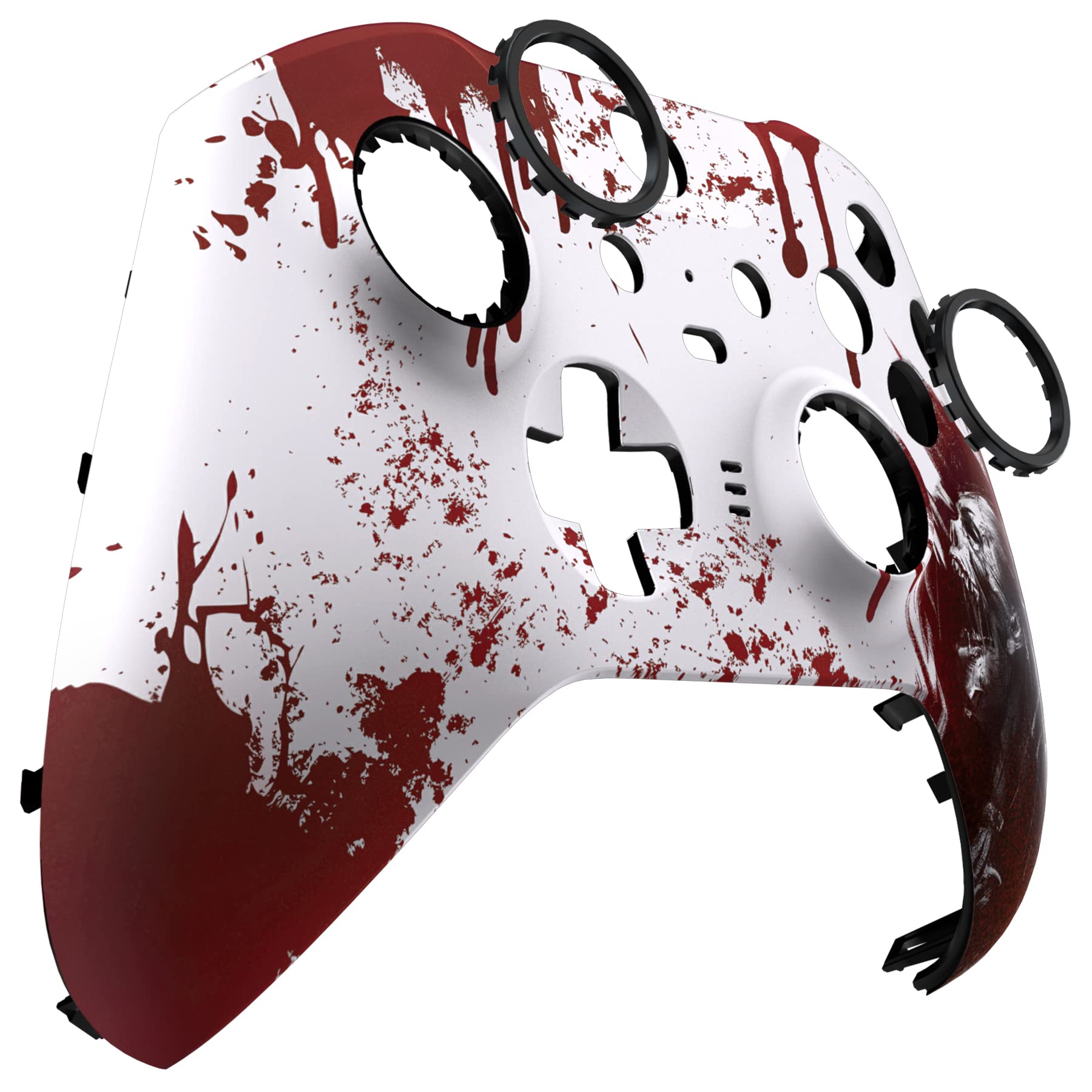 eXtremeRate Cover Custodia Frontale per Xbox Elite Series 2 Controller Model 1797,Scocca Case Ricambio per Xbox Elite Series 2 Wireless Controller Core&2 Anelli-Zombie