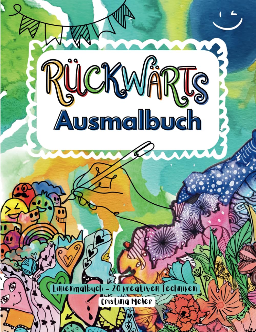 Livre de coloriage inversé et silhouettes simples pour tracer des lignes