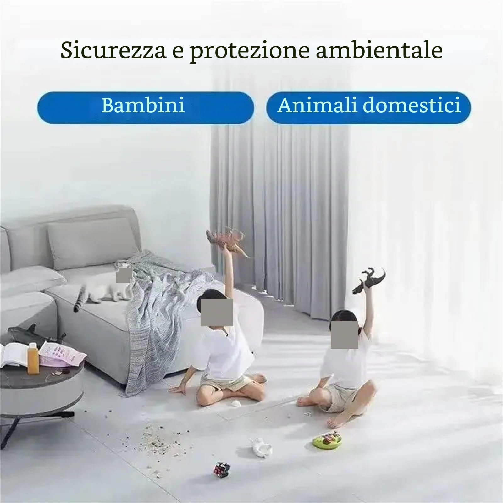 Soluzione detergente 200ml, compatibile con Dreame L40S Pro/X50 Ultra/X30 Ultra/X40 Ultra, detergente multiuso for pavimenti(200mlx5)