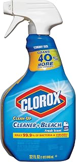 Clorox Clean-Up Fresh Scent Cleaner + Bleach Spray - Multi color (32Oz), 10.13 x 3 x 4.88