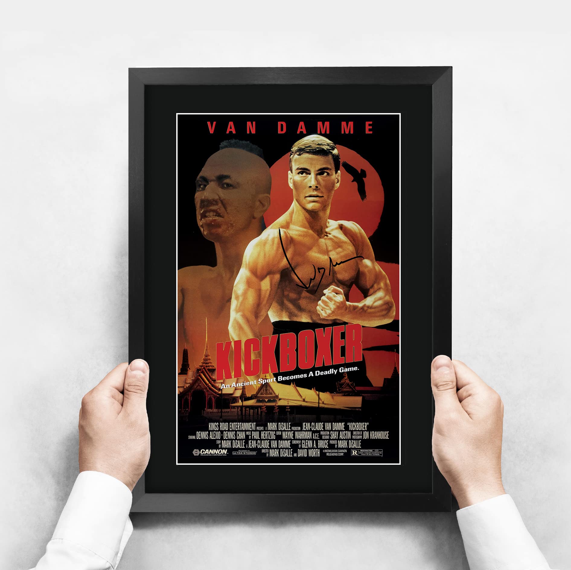 Amazon.com: HWC Trading Kickboxer The Cast Jean-Claude Van Damme