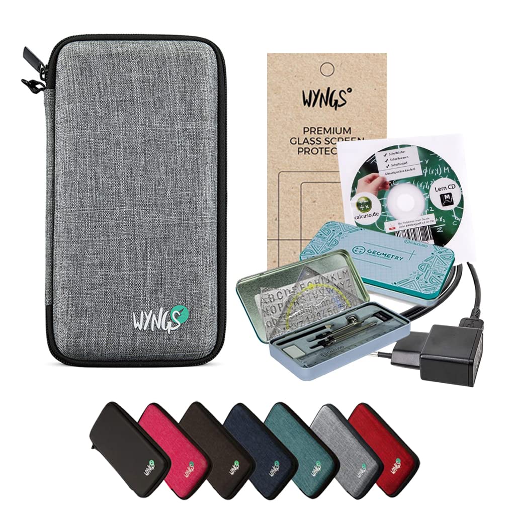 Custodia Protettiva Per Calcolatrice Grafica Casio FX-CG 50 - Cover Rigida Con Cerniera, Design Moderno - Foto 9