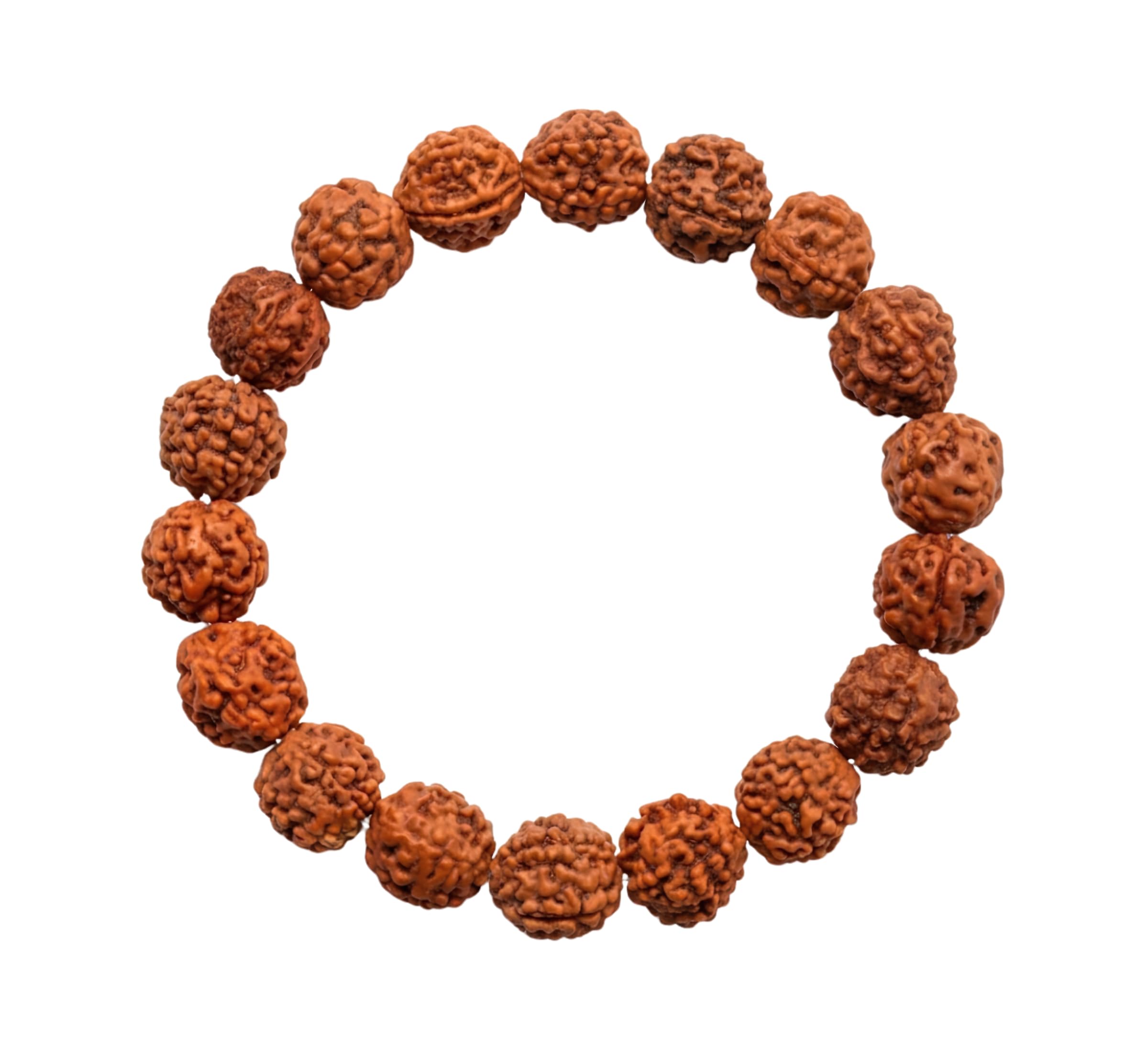 AP Astro Natural Rudraksha Bracelet for Men & Women | Original 5 Mukhi Rudraksha Beads | Stretchable Spiritual Bracelet for Meditation, Yoga, Puja & Daily Wear | Religious Gift-image-29