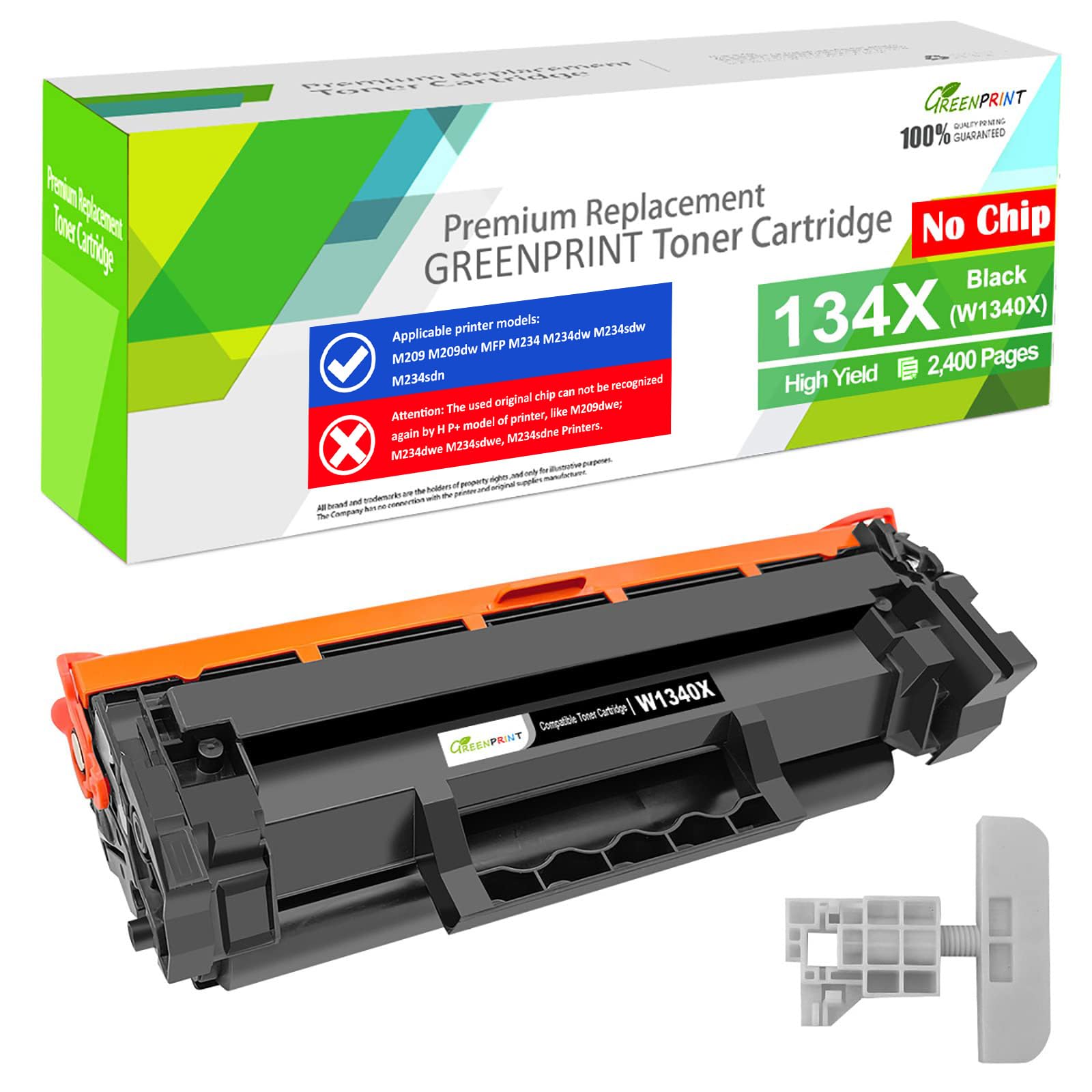 NO CHIP,with Tools ] Compatible Toner Cartridge 134X W1340X