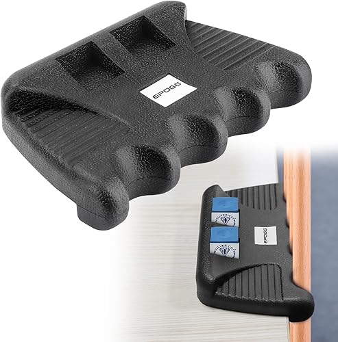 Miniatura 9 de Cue Rest - Estante portátil para tacos de billar con peso con soporte para tiza (2 agujeros)