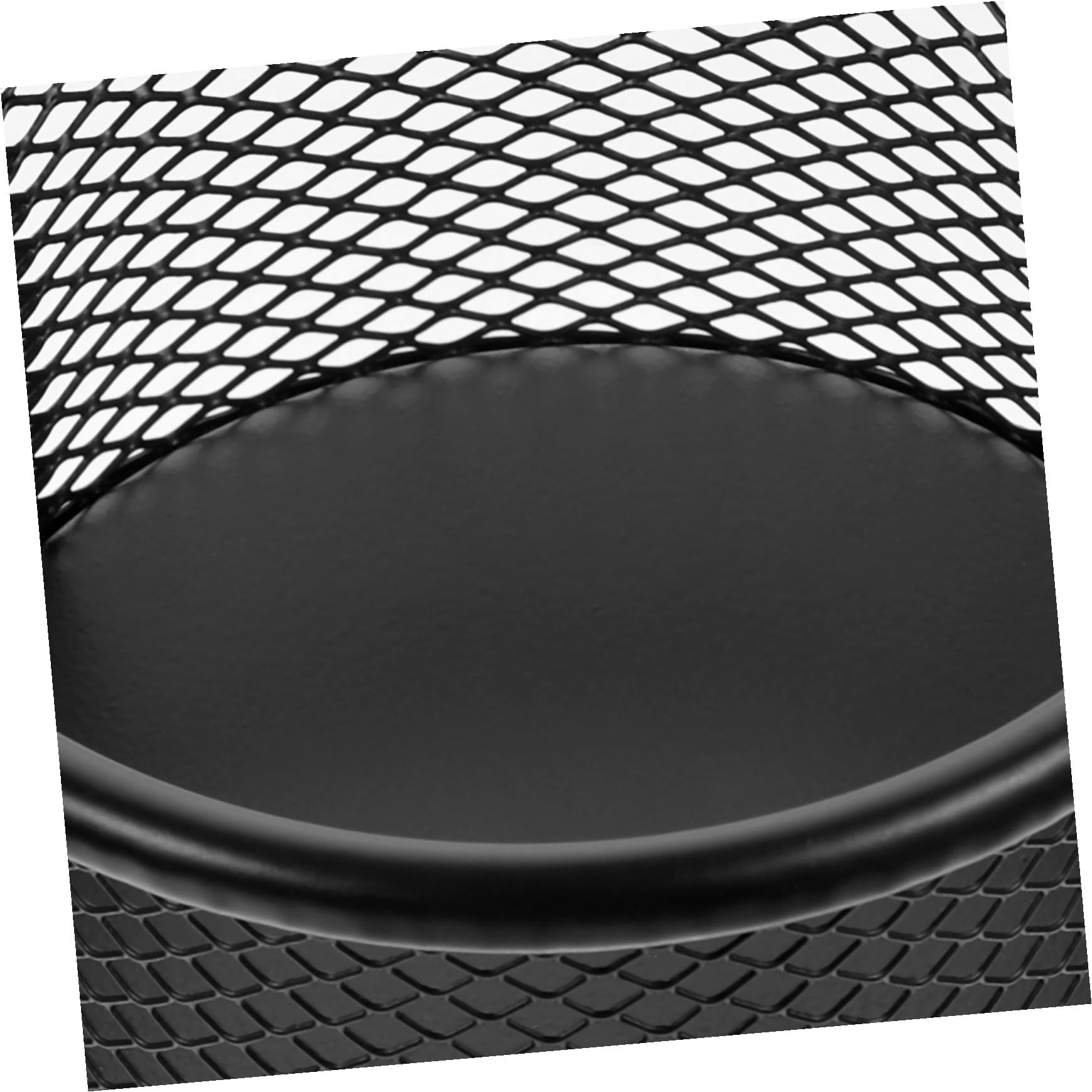 Porta Clips Metálico de Malla Negro, 12 Piezas, Soporte Organizador Resistente para Escritorio, Oficina y Escuela, Dispensador Funcional para Clips y Objetos Pequeños