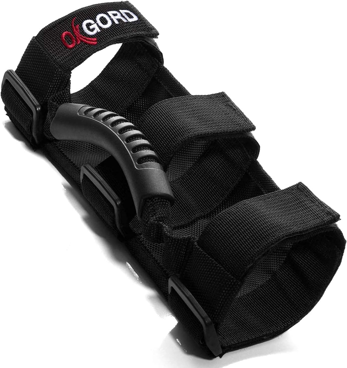 OxGord Roll Bar Grab Handle Grips Set for Jeep, UTV, & ATV - Original Design - Strap Fits 1 1/2 to 3 Inch Bars - Pack of 4, Black