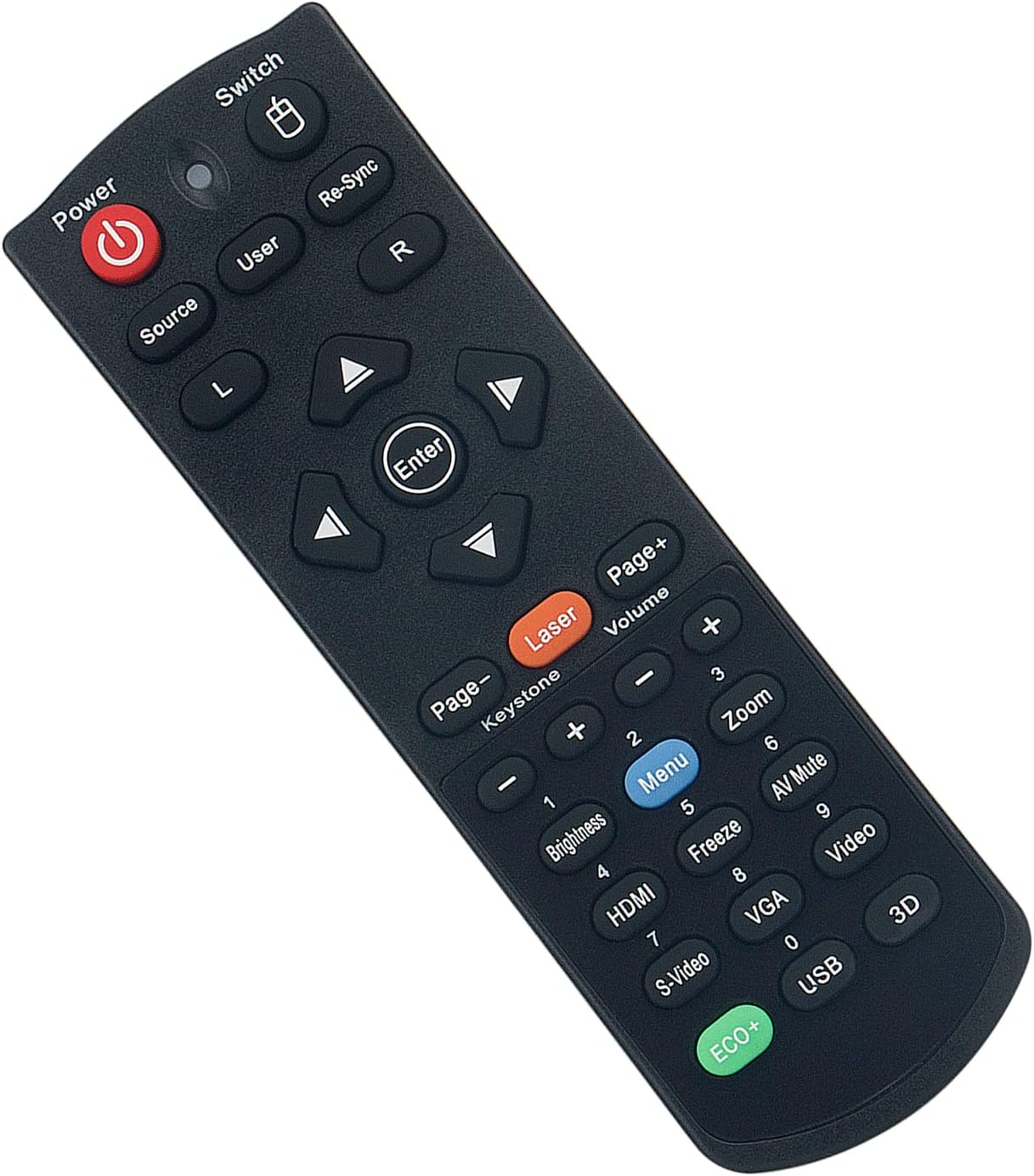 BR-5046L Replacement Remote Control -VINABTY-Fit for Optoma Home Theater System DLP Projector BR5046L Remote Control W501 EH300 DH30B EH501 X501 DH1011 BR-5046L Replacement Remote Control -VINABTY-Fit for Optoma Home Theater System DLP Projector BR5046L Remote Control W501 EH300 DH30B EH501 X501 DH1011
