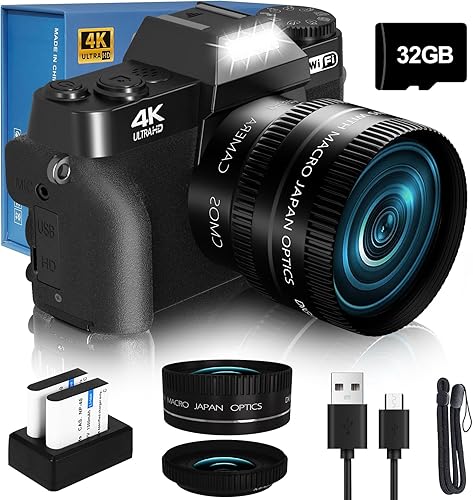 Cámara digital (negro-B09Z293KT9)