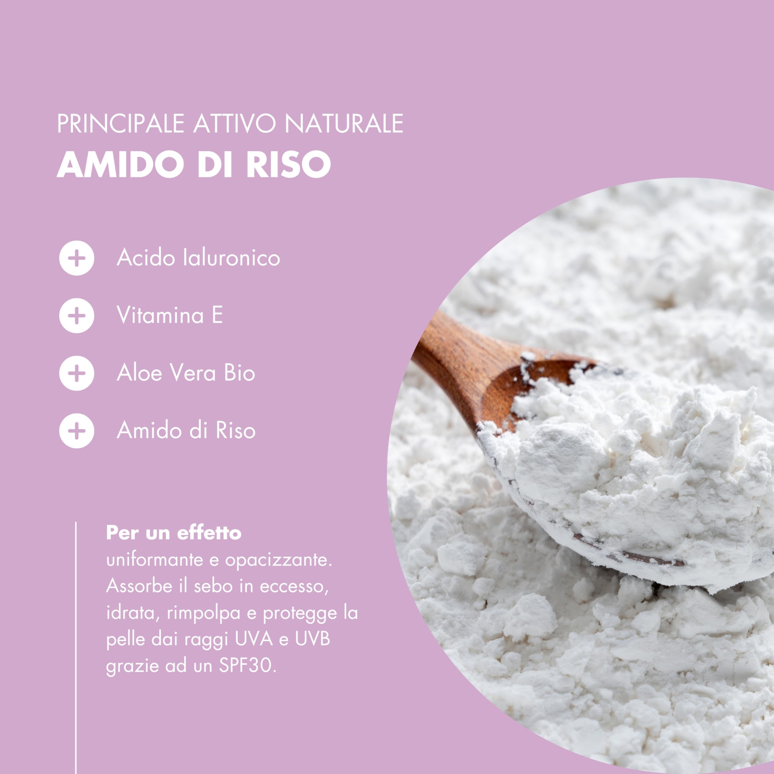 Skön Abrakadabra Soft Matt - Siero Fondotinta con Protezione Solare SPF30, Siero Viso Acido Ialuronico e Vitamina E, Fondotinta Solare Uniformante dal Finish Vellutato, per Pelle Mista e Grassa, 30ml