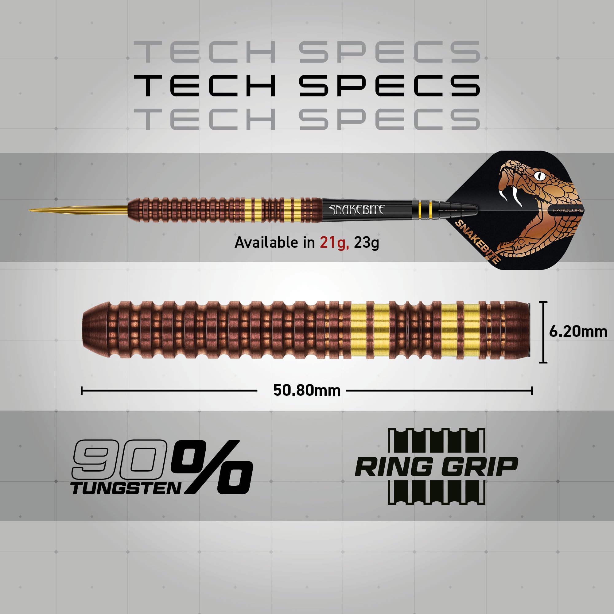 RED DRAGON Peter Snakebite Wright Copper Fusion 21 Gram