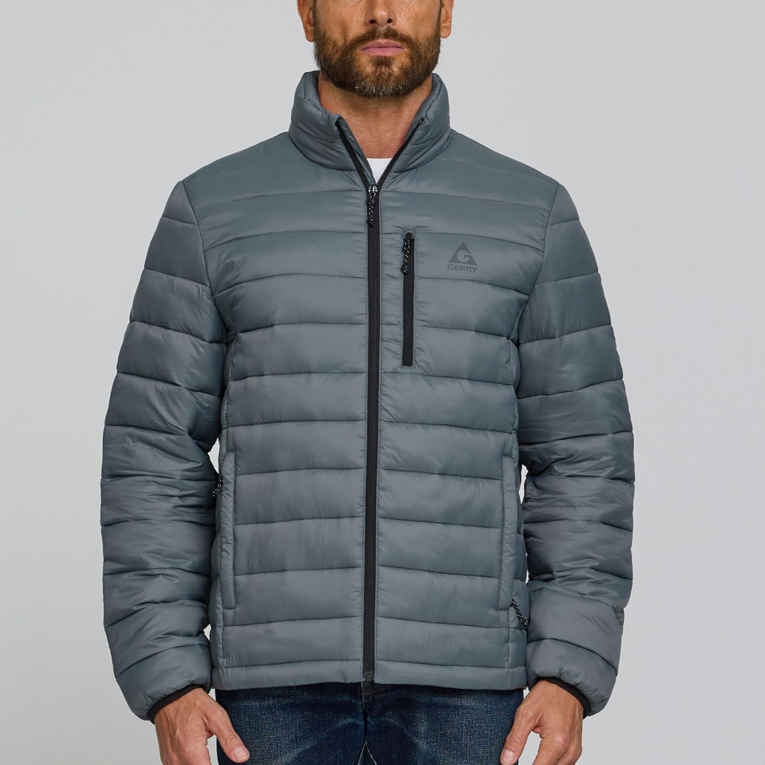 Gerry Packable Puffer Jacket Men, Warm Lightweight Winter Jackets for Men