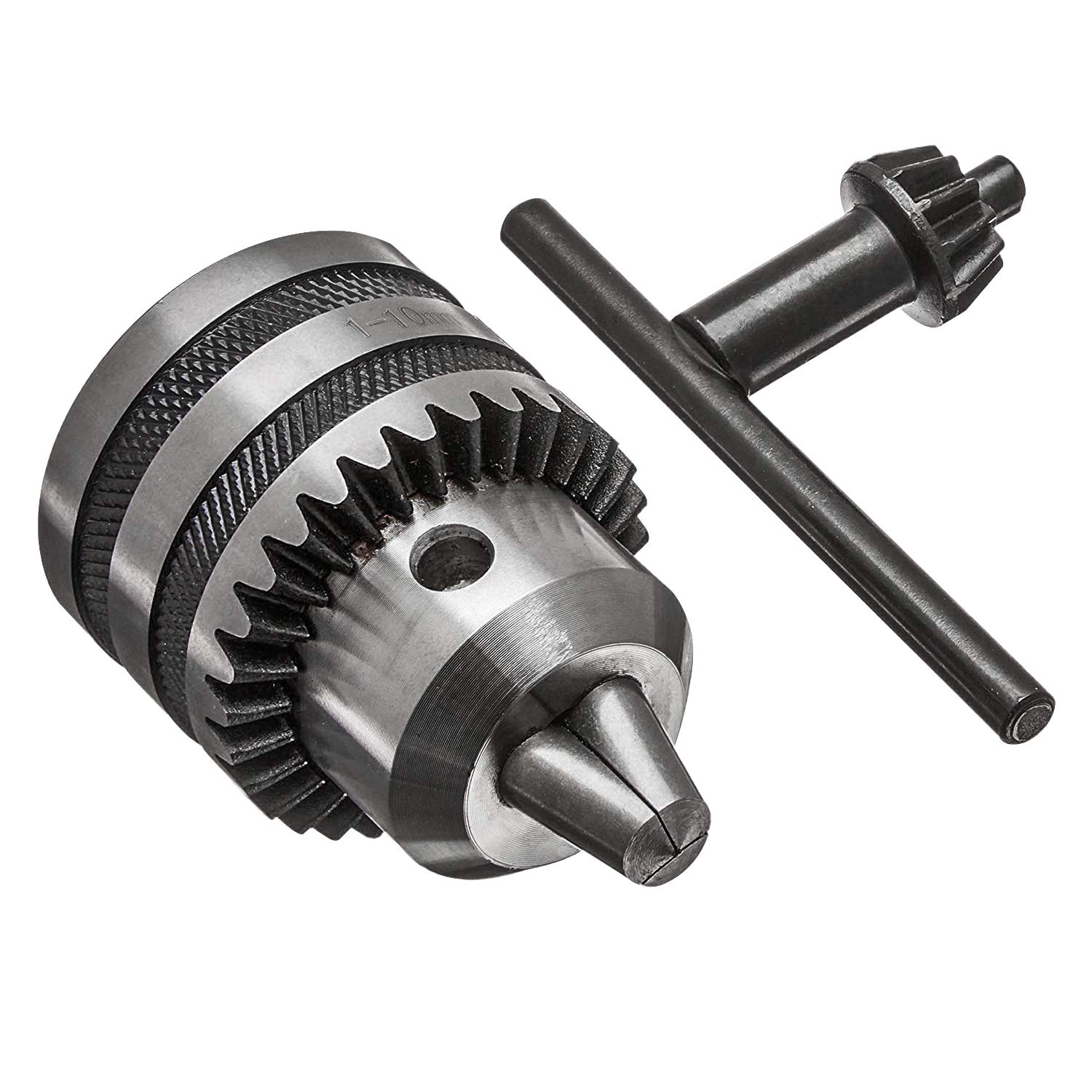 HFS(R) Drill Chuck with Key JT3 Taper Mount 3-Jaw for Lathes Drilling Machine 1/32"-5/8"(1-16mm)