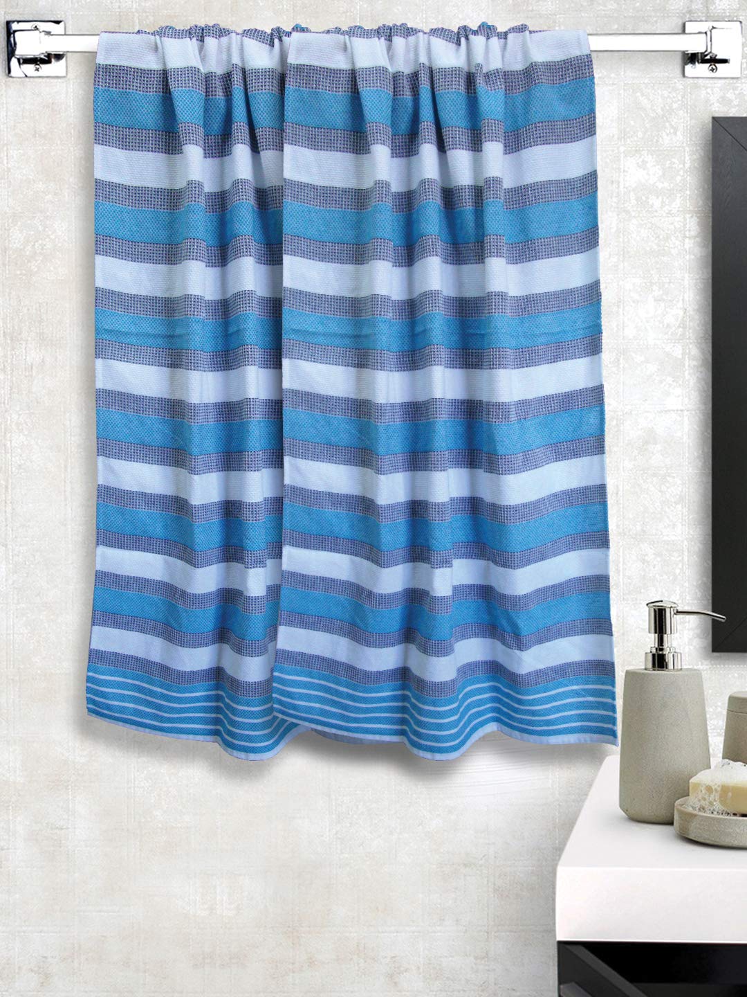 Athom Living Light Weight Cotton Premium Bath Towel 75x150 cm Multi1