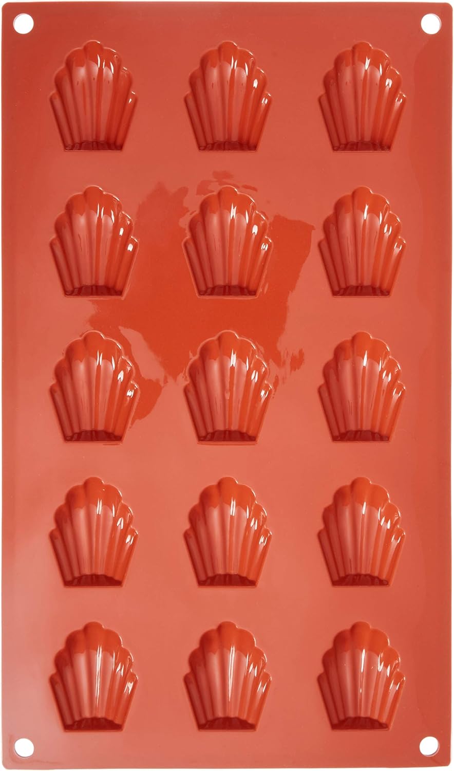 Silikomart Silicone Classic Collection 15 Count Madeleine Pan, Mini