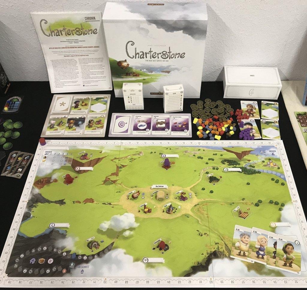 Charterstone – Jeu De Société Legacy En Français, Par Matagot, état Occasion