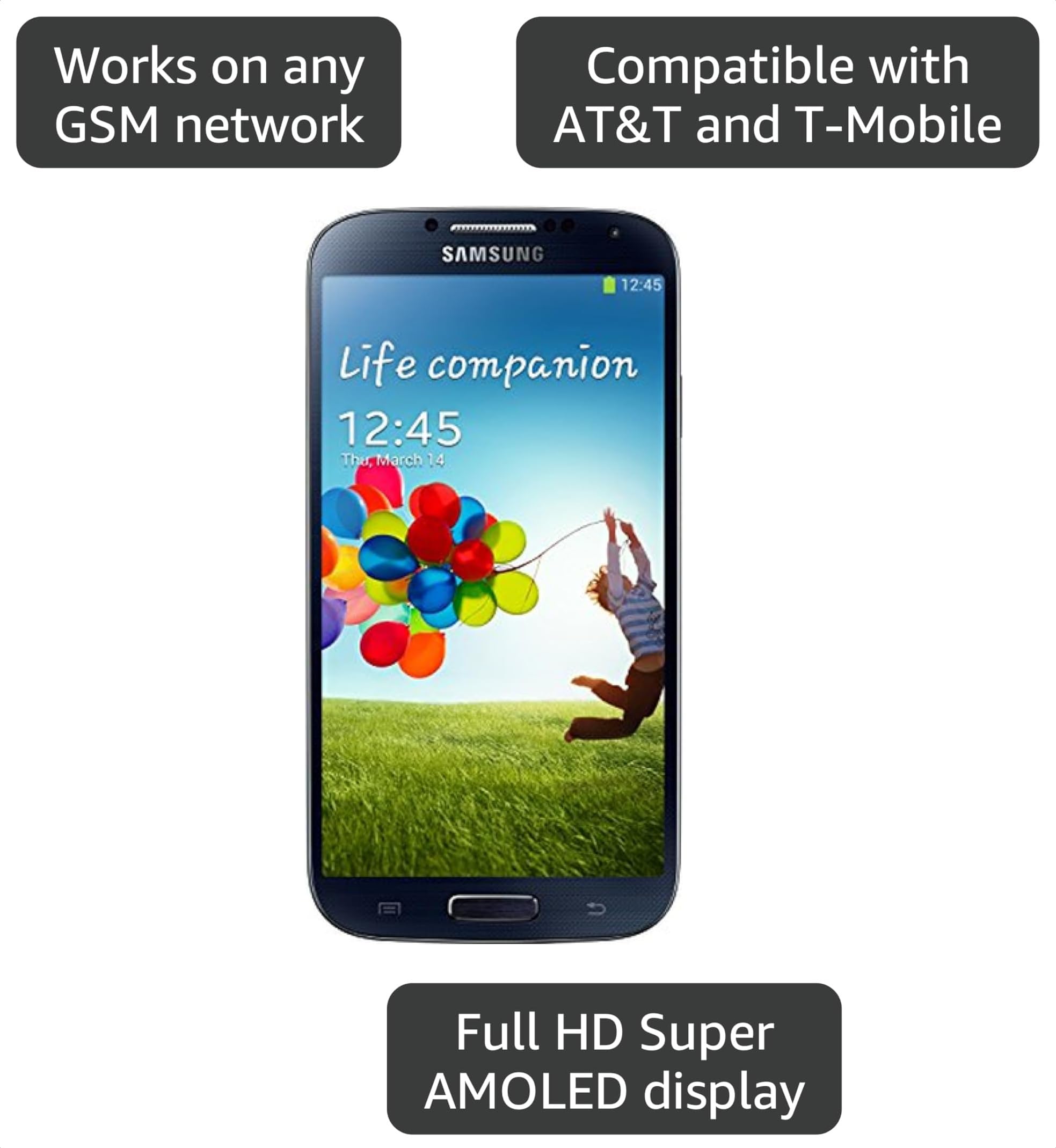 Amazon.com: Samsung Galaxy S4 I337A | (16GB, 2GB RAM) | 5