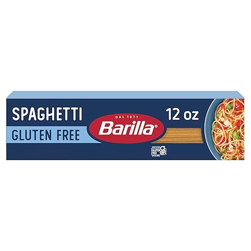 Barilla - Pasta Gluten Free Spaghetti, elaborada con mezcla de maíz y arroz sin gluten ni OMG, 12 onzas, pasta vegana
