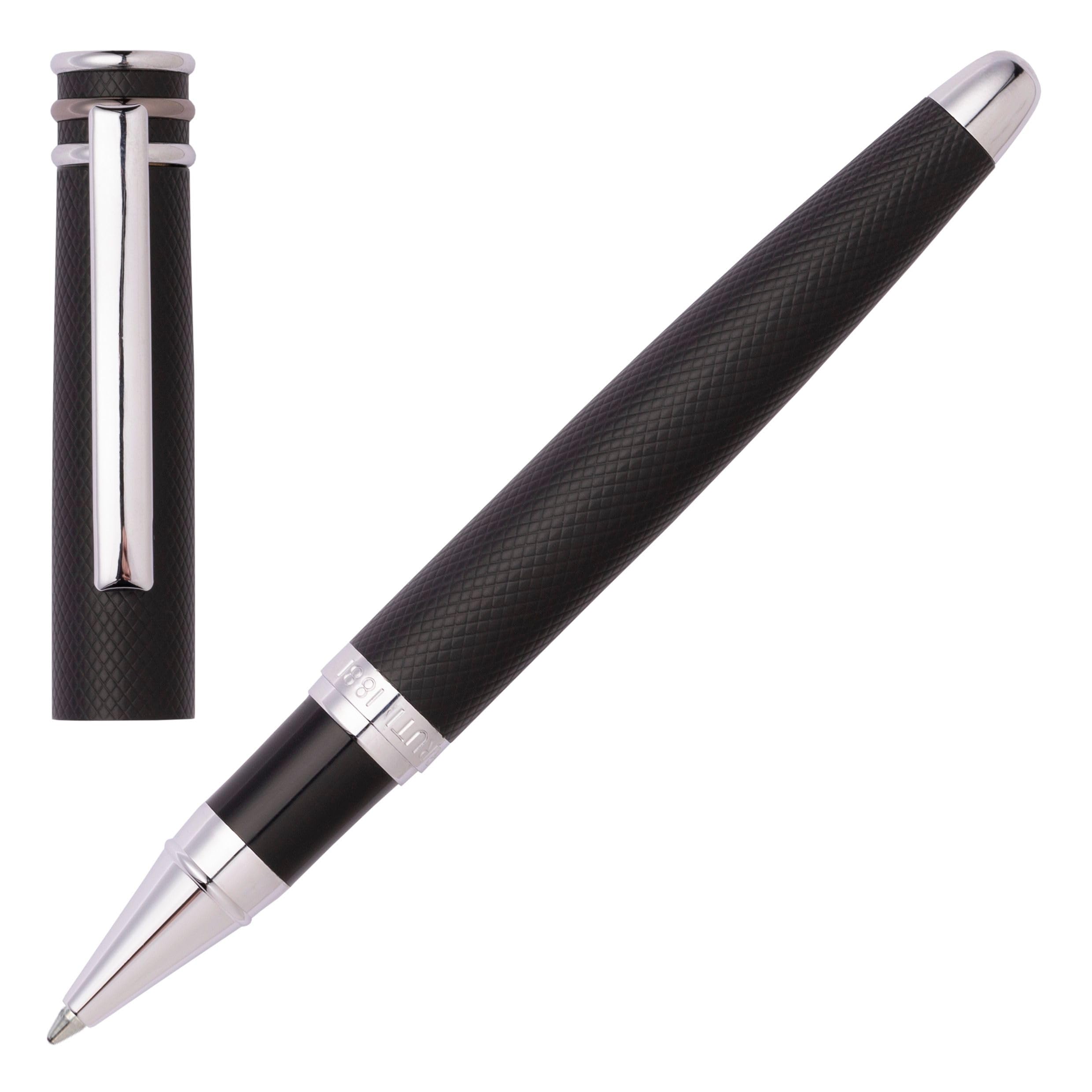 Cerruti 1881 Austin Tintenroller aus Messing in der Farbe Diamond-Black, Länge: 14cm, NSW2985A