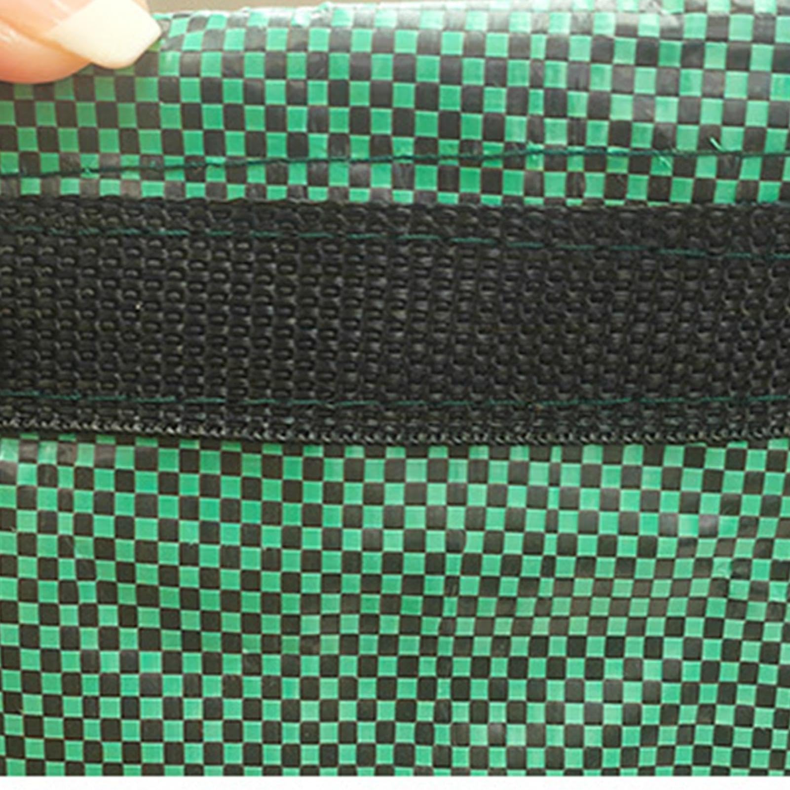Bolsa de basura semicircular para jardín, herramienta de recogida de residuos de gran capacidad para jardín, patio, patio y césped