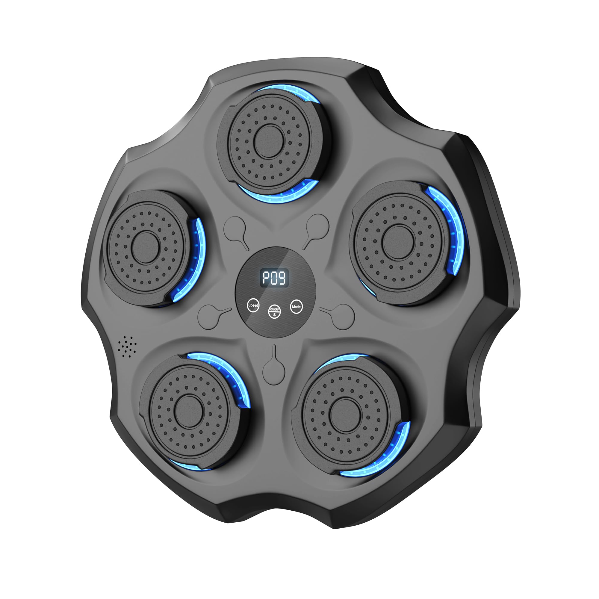 Machine de Boxe Mural Musique - Music Boxing Machine Adulte Punching Ball, Beatpunch de Sac de Frappe Jeu Musicale Cible, 9 Modes, Vitesse, Bluetooth avec MMA Gants, Gym Sports Stress Training Kits