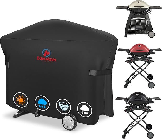 Comnova Grill Cover for er Q Grill on Cart 7112 BBQ