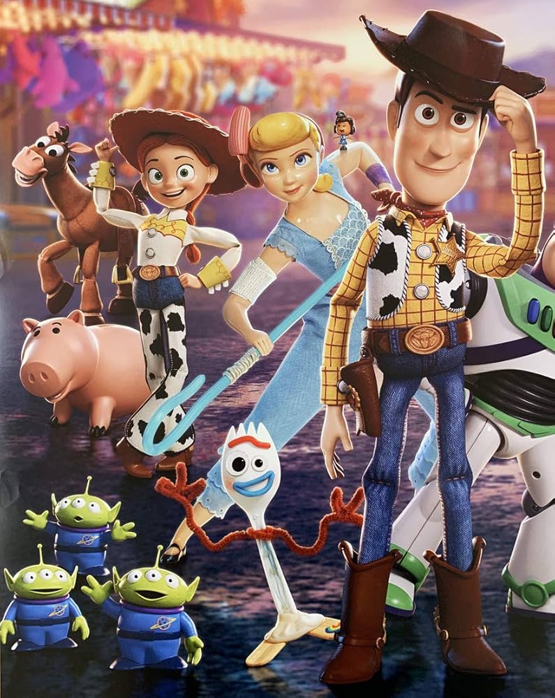 Amazon.co.jp: 映画ポスター TOY STORY 4 両面 オリジナル
