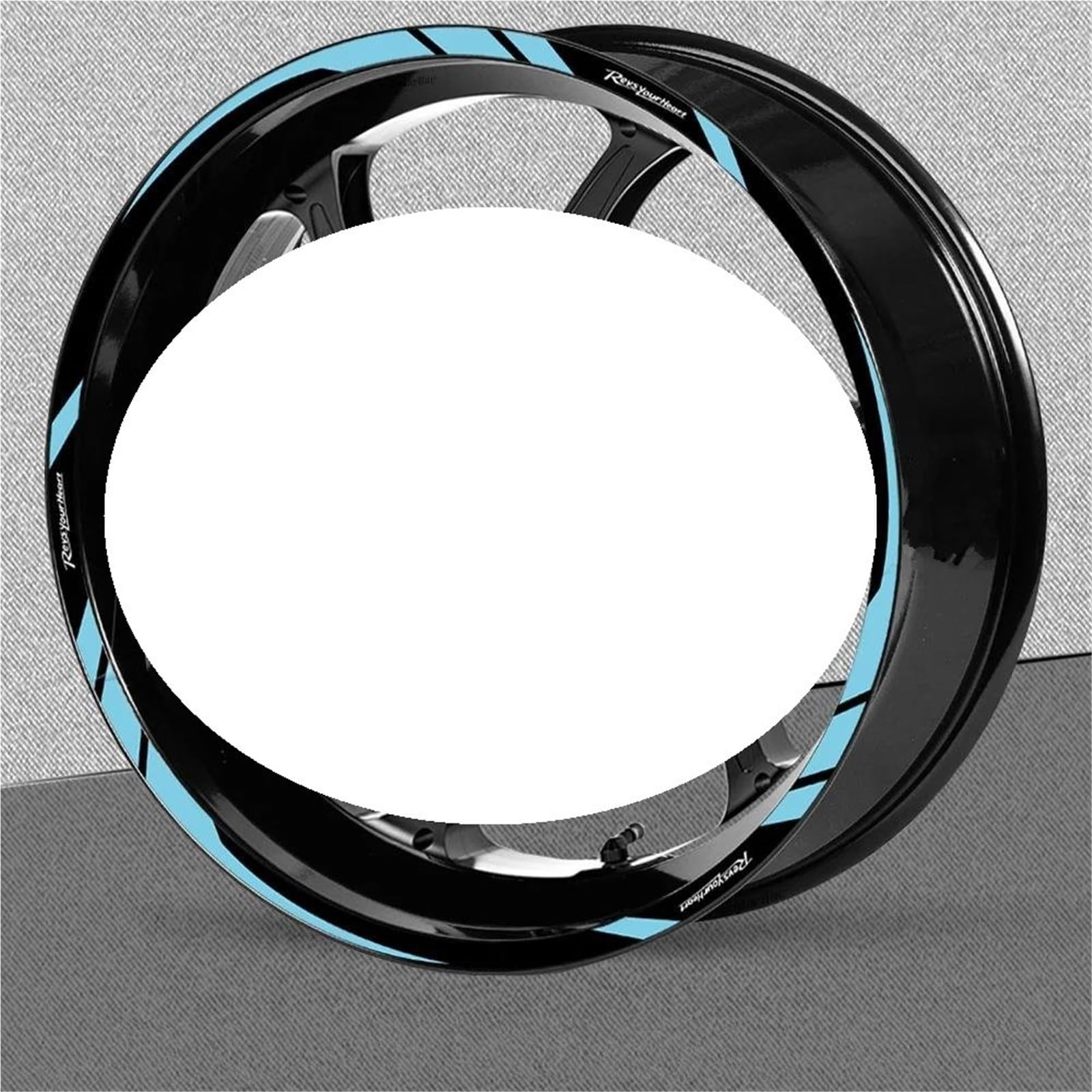 Wheel Stickers Motorcycle Rims Wheels Stickers for YZFR1 YZFR15 YZF-R1 YZF-R15 YZF R1 R15 Wheel Reflective Waterproof Strips Decals Rim Reflective Decal