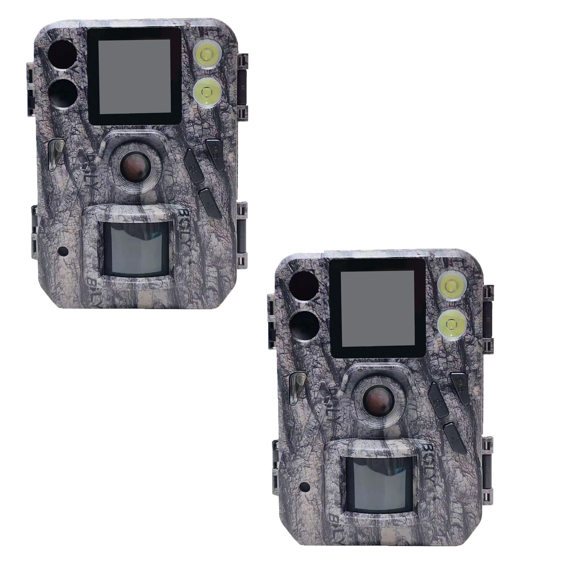 BolyGuard Jagdkamera für Nacht,Fotofalle HD,4K, 37 MP,Wildtierkamera Infrarot-Wildkamera,Nachtsichtfunktion,für Farbfotos und Videos in der Nacht Überwachung(SG520-DT)