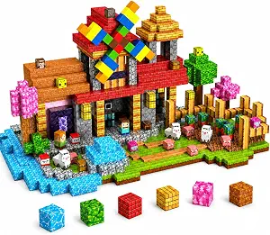 Magnetic Blocks for Kids 3+ - 120pcs Magnetic Building Set STEM Toys
