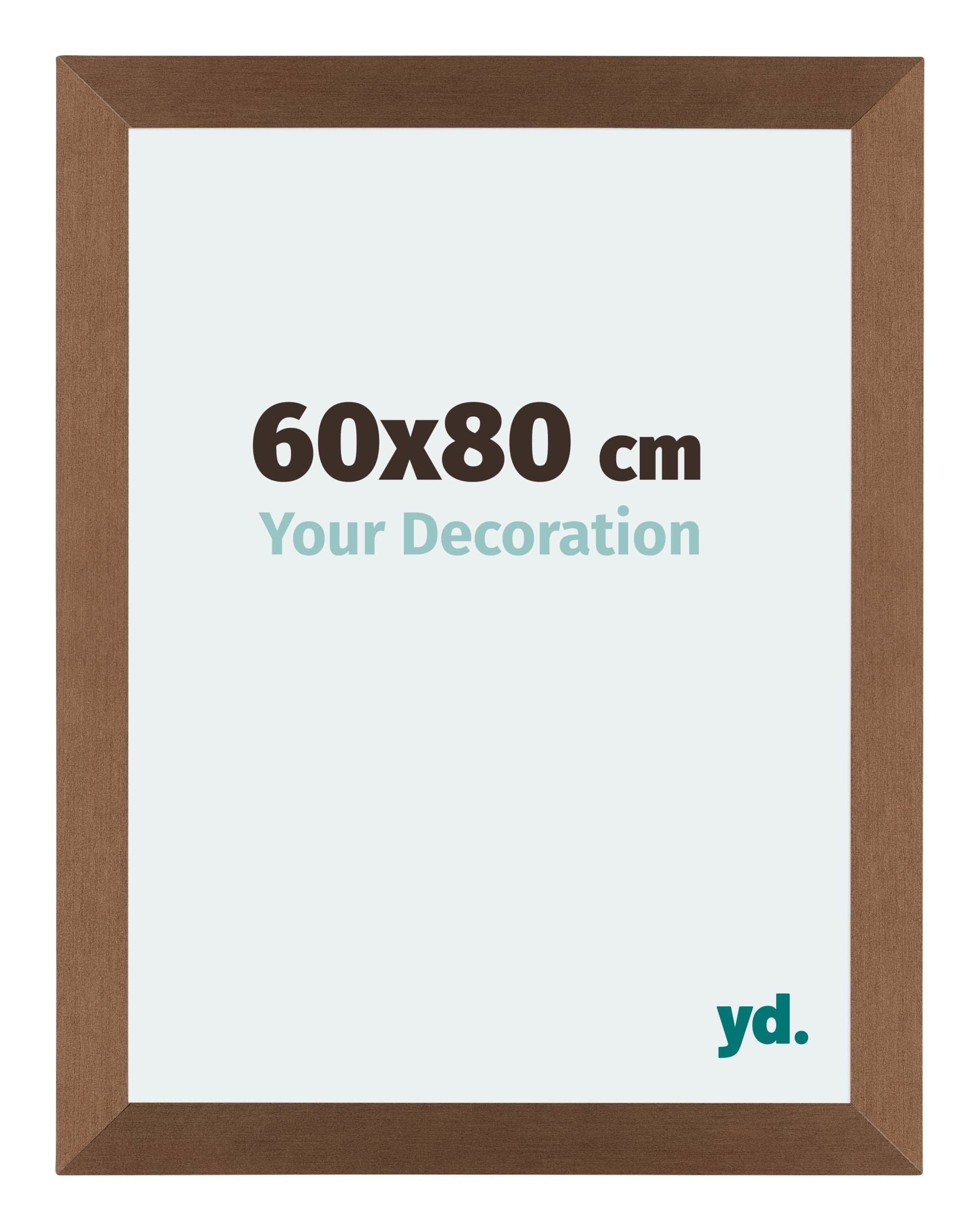 Your Decoration - Picture Frame 60x80 cm - Copper Design - Decorative Wall Frame in MDF with Antireflection - Frame 60x80 - Mura