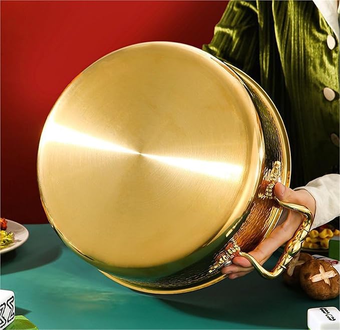 Olla Hot Pot Shabu Shabu Acero Inoxidable 28cm División Yin Yang miniatura 2