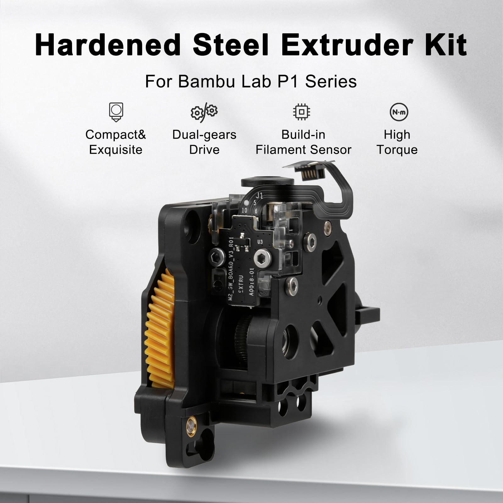 Bambu Lab P1S 3Dプリンター 動作品 Amazon.co.jp: Bambu Lab P1P/P1S 3Dプリンター用ステンレス鋼P1押出機