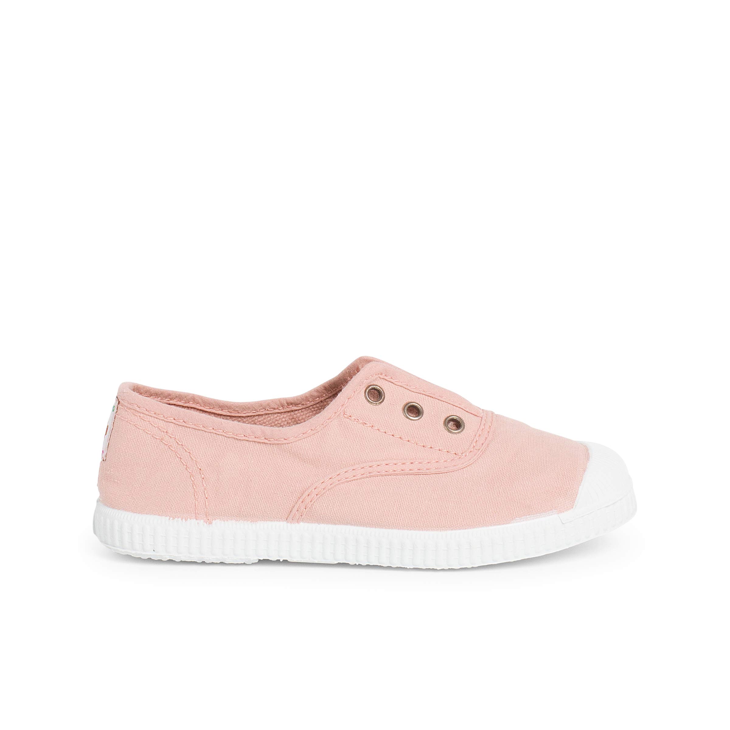 Pisamonas Leinwand-Sneakers Ohne Schnürsenkel Mit Gummispitze