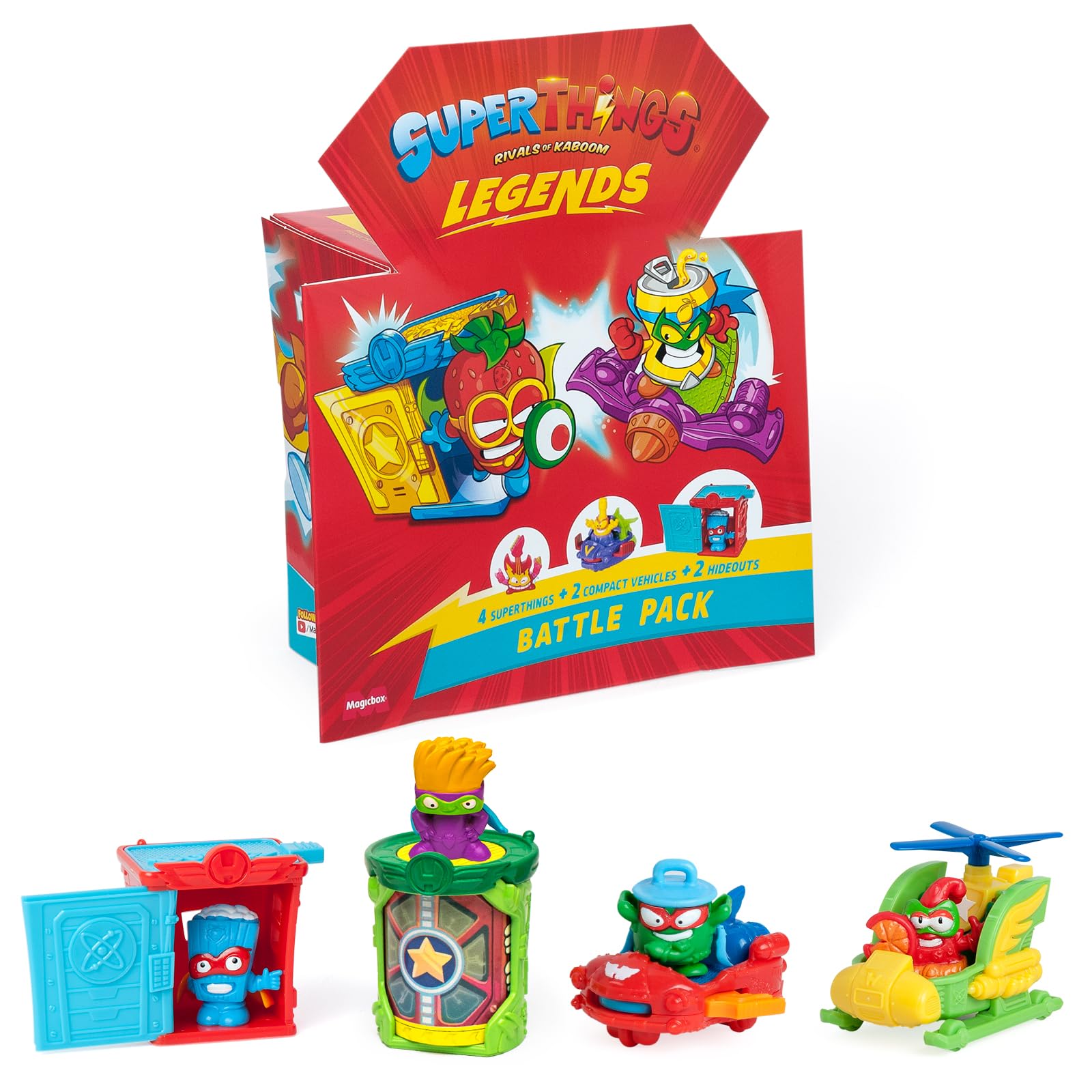 SUPERTHINGS Legends Battle Pack, Assortment of SuperThings's most