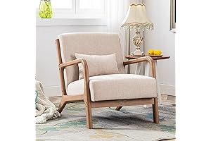 ANJHOME Mid Century Modern Accent Chair - The Perfect Addition to Your Home Decor