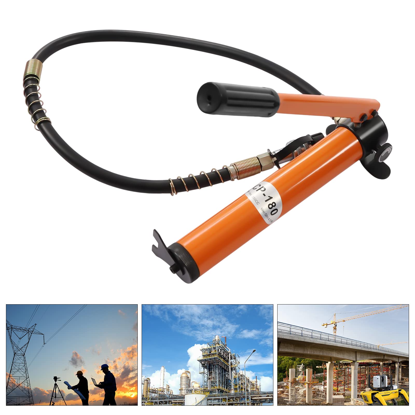 Pompa idraulica a mano pompa idraulica manuale pompa separata tipo idraulico strumento idraulico CP-180 pompa idraulica manuale pompa manuale per tubo flessibile per cilindro idraulico 10T/20T