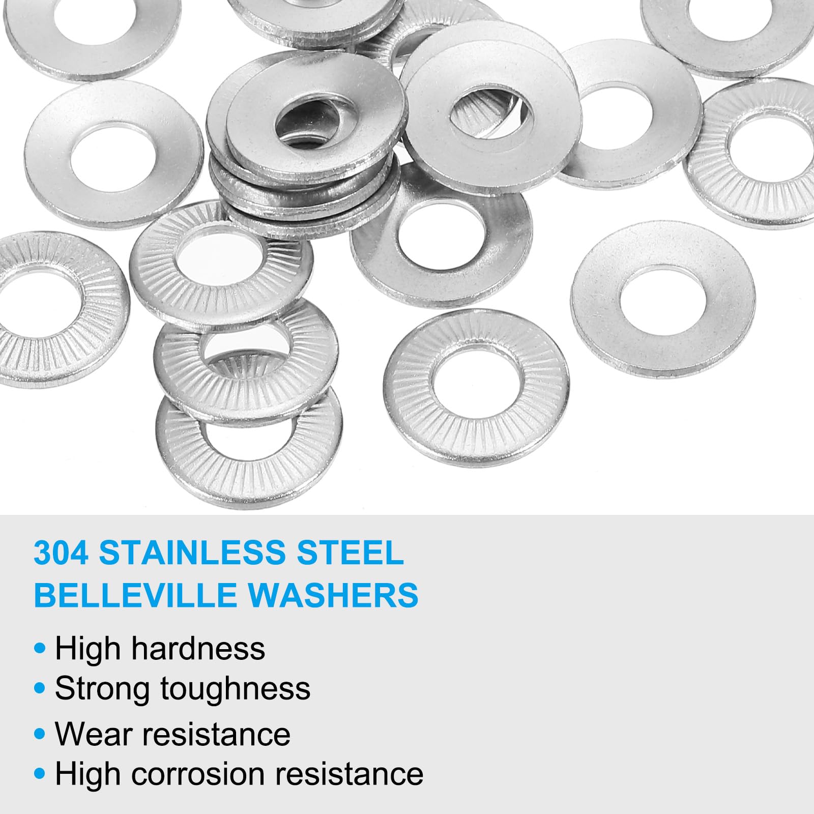 PATIKIL 304 Stainless Steel Flat Washers - Image 3