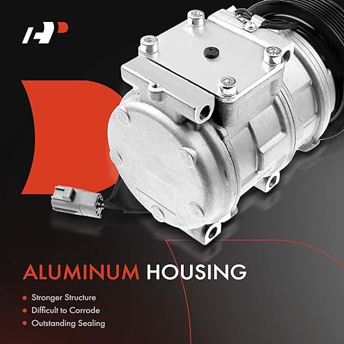 Miniatura 3 de A-Premium Compresor de aire acondicionado de CA con embrague compatible con Toyota Camry 3.0L 1994-2001, Avalon 3.0L 1995-1999, Solara 3.0L