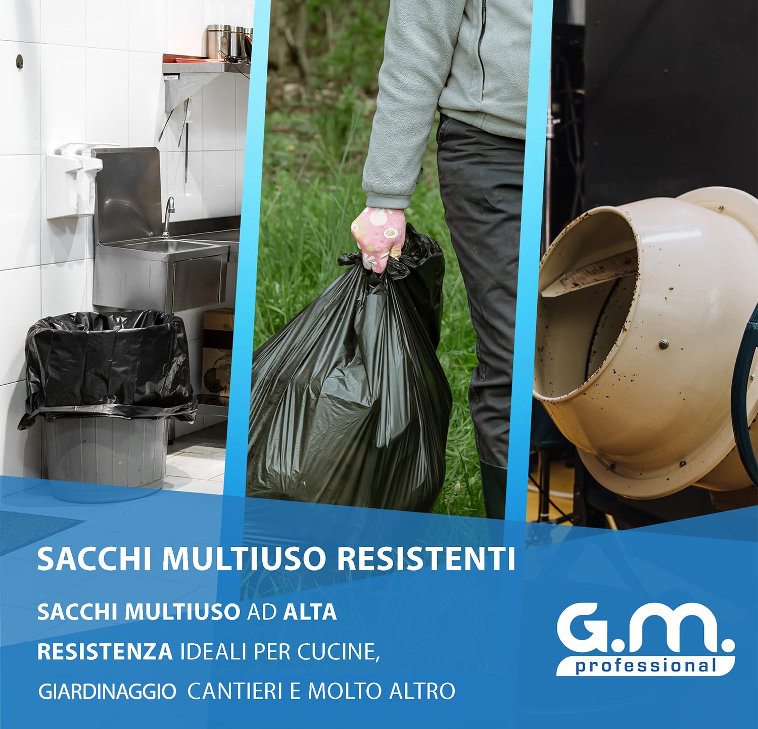 ANNA ZARADNA Sacchi per immondizia resistenti agli strappi, super